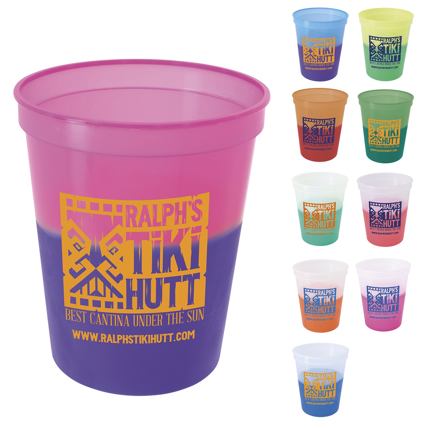 Color Changing Stadium Cups