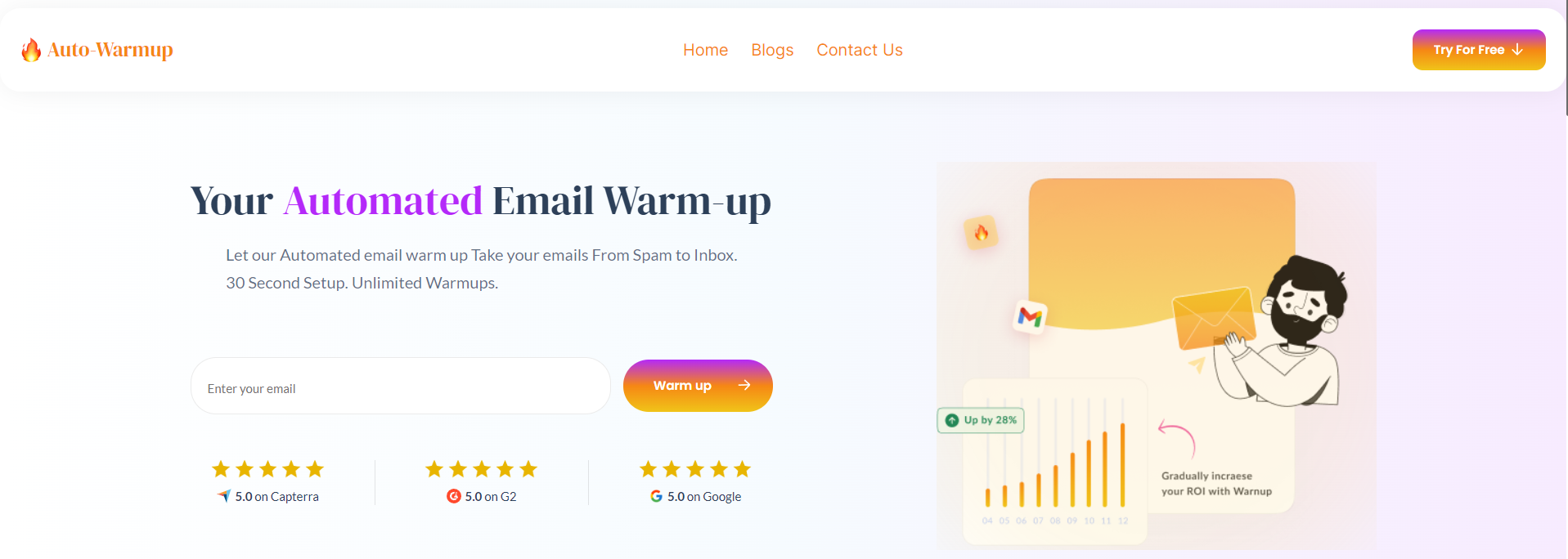 automated email warm-up