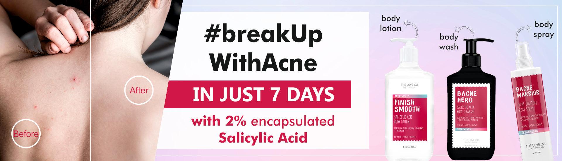 Cleanser Salicylic Acid Daily Face Wash Dos and Don'ts The Love Co