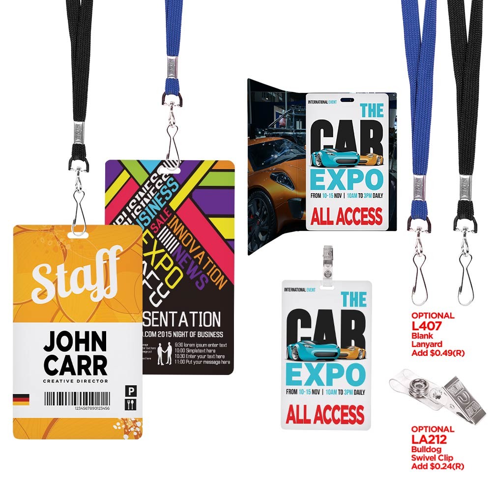 lanyards badges ID's